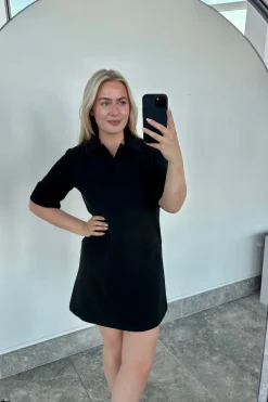 Pieces Pcfrida Ss V-Neck Dress Fsy< Kjoler