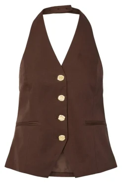 Pieces Pcjammi Sl Halter-Neck Pp< T-Shirts & Toppe