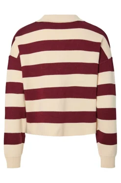 Pieces Pcjassy Ls Short Polo Knit< Bluser & Skjorter