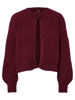 Pieces Pcjelena Ls O-Neck Knit Cardigan< Cardigans