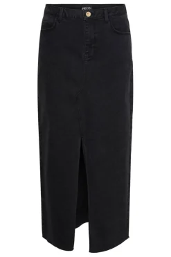 Pieces Pcjessie Anklenim Skirt< Nederdele