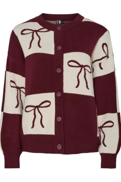 Pcjette Xmas Ls O-Neck Knit Cardigan*Pieces Outlet