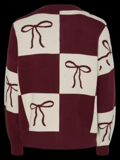 Pcjette Xmas Ls O-Neck Knit Cardigan*Pieces Outlet