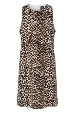 Pcjosella Sl O-Neck Short Dress*Pieces Discount