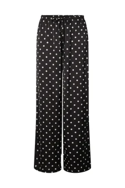 Pcjytta Straight Satin Pants*Pieces Sale