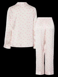 Pieces Pcjytte Xmas Satin Night Set< Nattøj & Lingeri