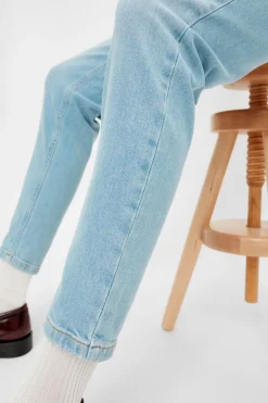 Pieces PcLeah Mom HW Ankel< Bukser, Jeans & Leggings