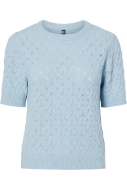 Pclelou Ss O-Neck Knit*Pieces Discount