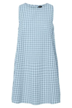 Pcliliane Sl O-Neck Short Dress*Pieces Sale