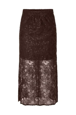 Pieces Pclouise Midi Skirt< Nederdele