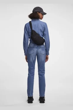 Pieces Pcluna Straight Mb57< Bukser, Jeans & Leggings