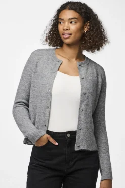 Pieces Pcmalou Ls Knit Cardigan< Cardigans|Ammevenligt Tøj
