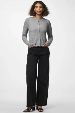 Pieces Pcmalou Ls Knit Cardigan< Cardigans|Ammevenligt Tøj