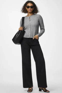 Pieces Pcmalou Ls Knit Cardigan< Cardigans|Ammevenligt Tøj