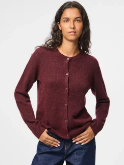 Pieces Pcmalou Ls Knit Cardigan< Cardigans|Ammevenligt Tøj