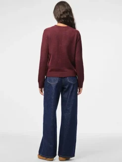 Pieces Pcmalou Ls Knit Cardigan< Cardigans|Ammevenligt Tøj