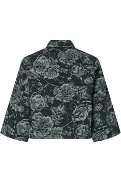 Pieces Pcmarosa 3/4 Sl Denim Shirt< Sæt 🛍️|Bluser & Skjorter