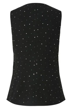 Pcmichelle Rhinestone Waistcoat*Pieces Discount