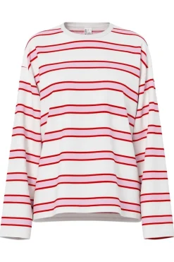 Pieces Pcmila Ls Loose Tee< Bluser & Skjorter