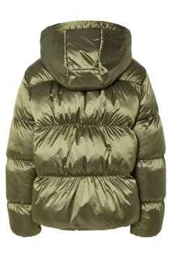 Pieces Pcmilla Shiny Puffer Jacket W. Hood< Overtøj & Jakker