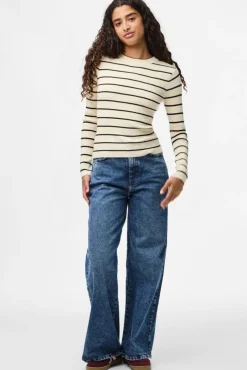 Pcmira New Ls O-Neck Knit*Pieces