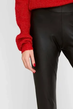 Pieces PcNew Shiny Leggings< Bukser, Jeans & Leggings