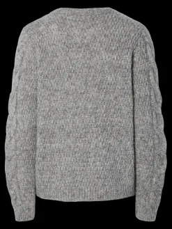 Pieces Pcnina Ls V-Neck Knit< Strik|Bluser & Skjorter