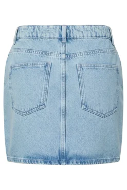 Pieces Pcnoel Short Denim Skirt Pp< Sæt 🛍️|Nederdele