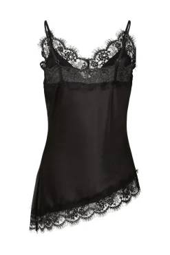 Pcnomi Strap Satin Lace Top*Pieces