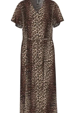 Pieces Pcnya Ss V-Neck Midi Dress< Kjoler