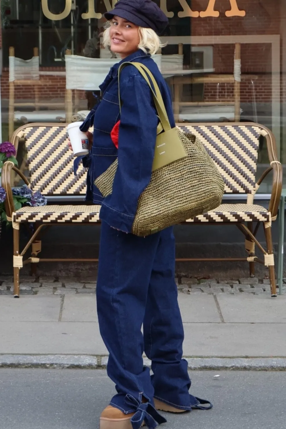 Pieces Pcofelia Ls Bow Denim Shirt Fsy< Bluser & Skjorter|Ammevenligt Tøj