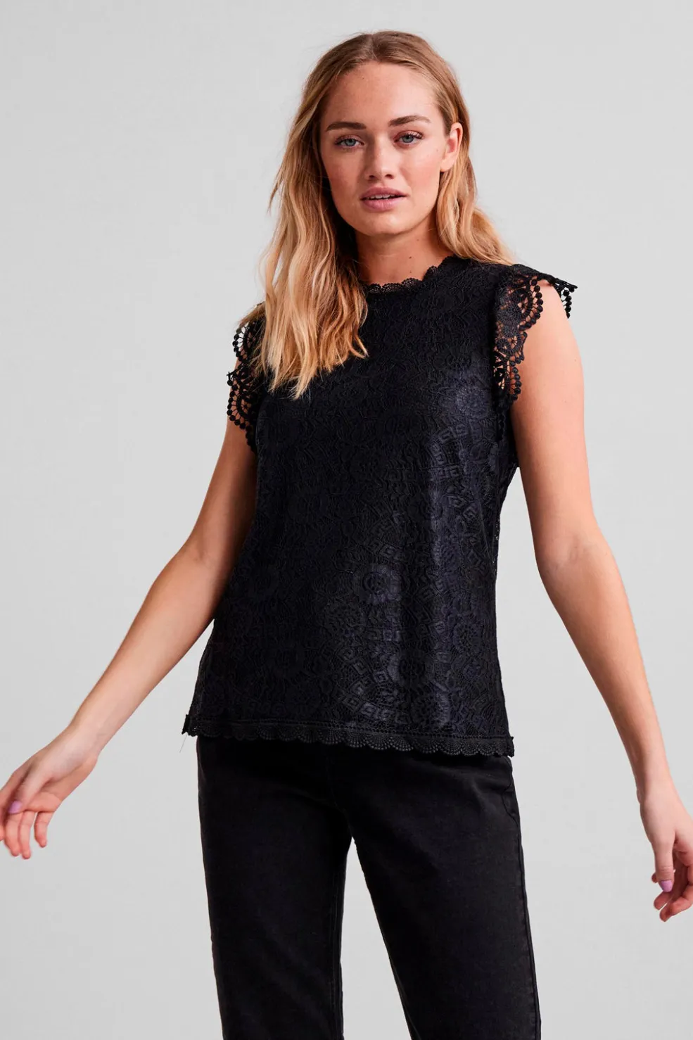 PcOlline Sl Lace Top*Pieces Outlet