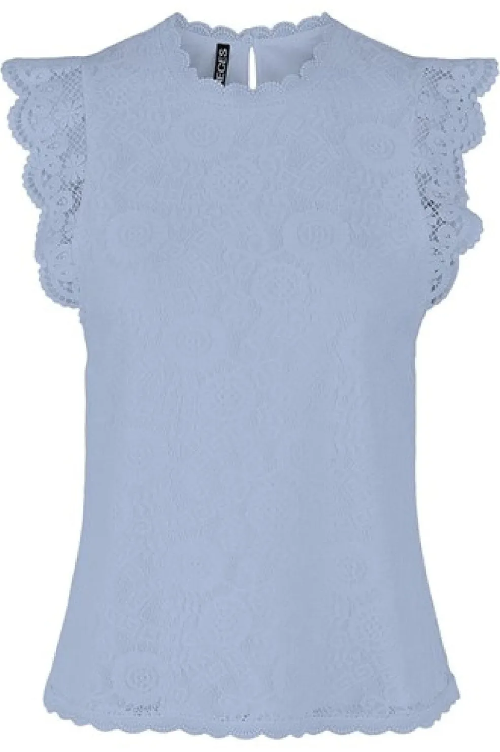 Pieces Pcolline Sl Lace Top< T-Shirts & Toppe