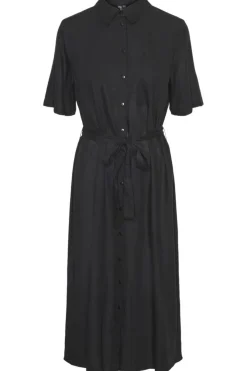 Pieces Pcpia 2/4 Midi Shirt Dress< Kjoler|Ammevenligt Tøj