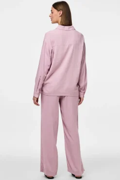 Pieces Pcpia Ls Loose Shirt< Bluser & Skjorter|Ammevenligt Tøj