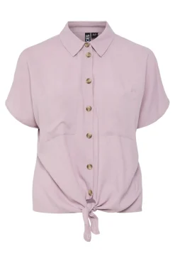 Pcpia Ss Tie Shirt*Pieces Best
