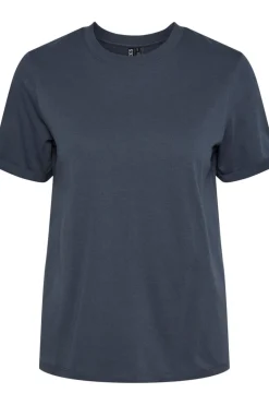 Pieces Pcria Ss Fold Up Solid Tee< T-Shirts & Toppe