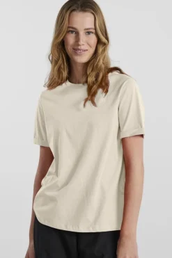 Pcria Ss Fold Up Solid Tee*Pieces Best