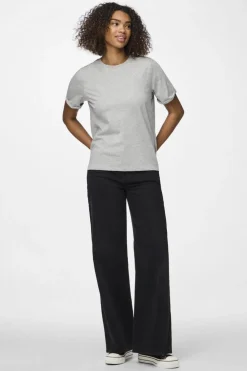 Pcria Ss Fold Up Solid Tee*Pieces Hot