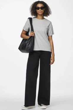 Pcria Ss Fold Up Solid Tee*Pieces Hot