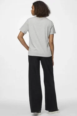 Pcria Ss Fold Up Solid Tee*Pieces Hot