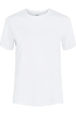 Pieces PcRia SS Fold Up Tee< T-Shirts & Toppe