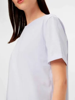 Pieces PcRia SS Fold Up Tee< T-Shirts & Toppe