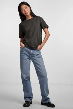 Pieces Pcria Ss Solid Tee< T-Shirts & Toppe