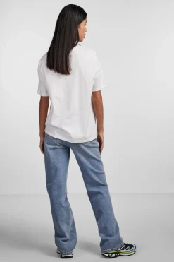 Pcria Ss Solid Tee*Pieces Hot