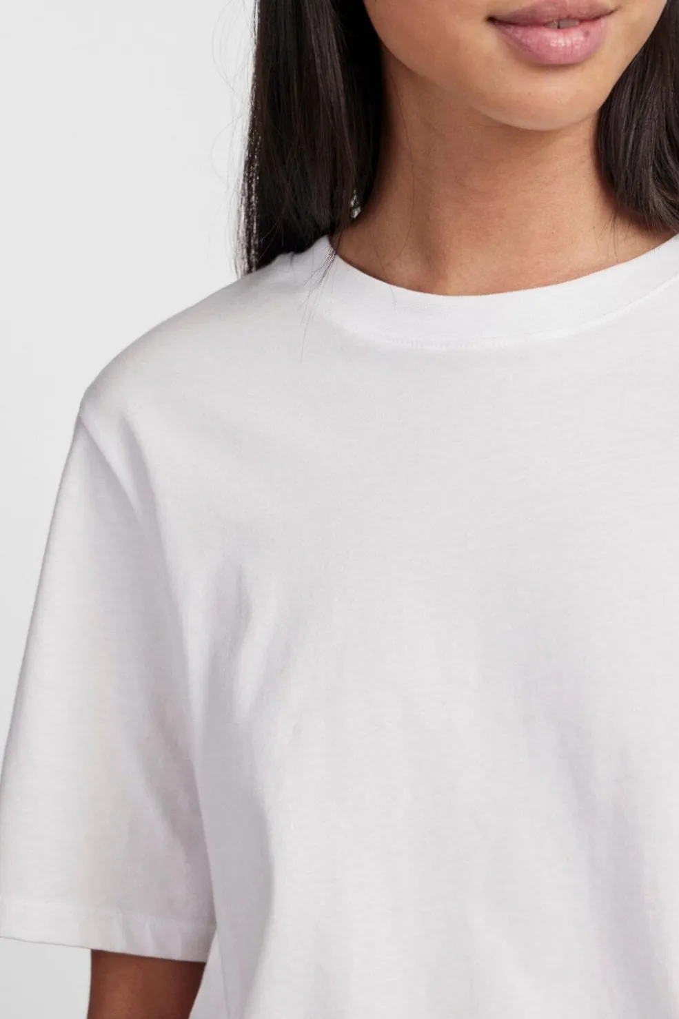 Pcria Ss Solid Tee*Pieces Hot