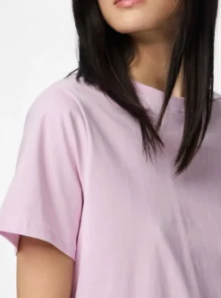 Pcria Ss Solid Tee*Pieces Hot