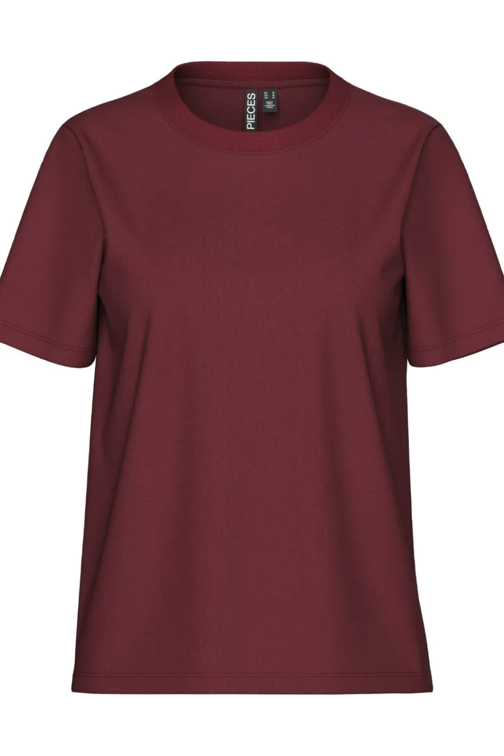 Pcria Ss Solid Tee*Pieces Clearance