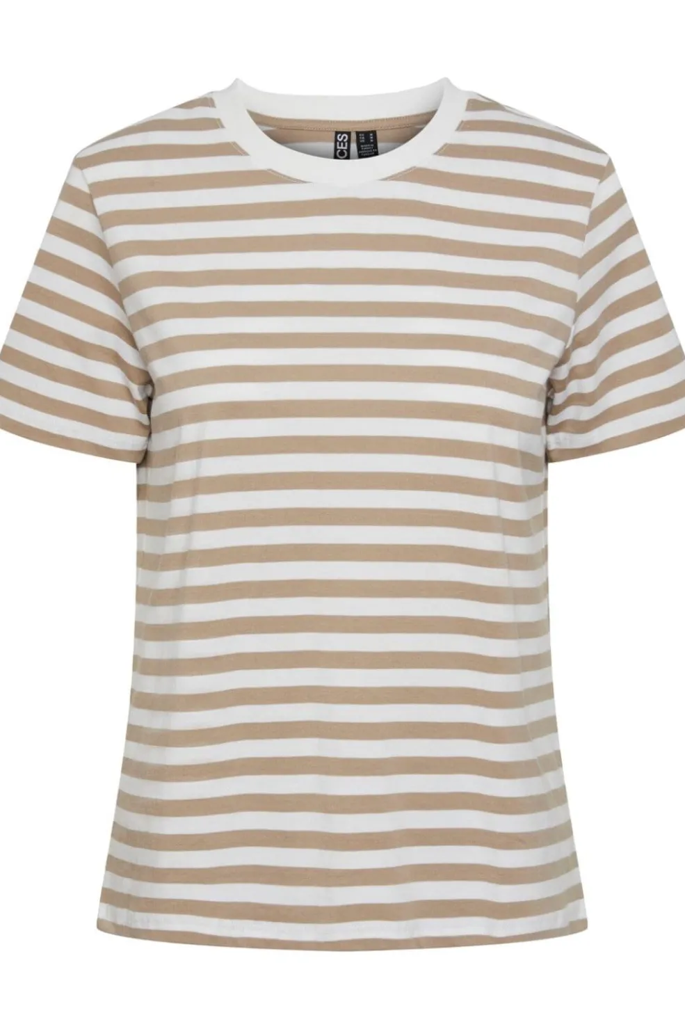 Pieces Pcria Ss Tee Stripes< T-Shirts & Toppe