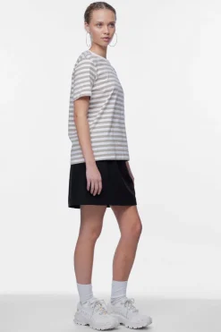 Pieces Pcria Ss Tee Stripes< T-Shirts & Toppe